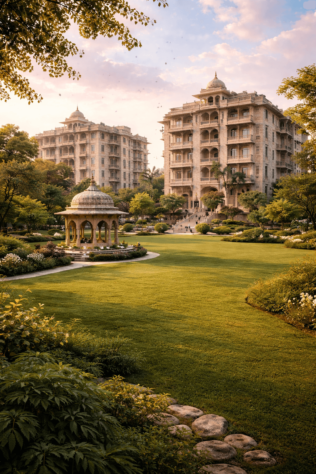 Premium luxury modern building