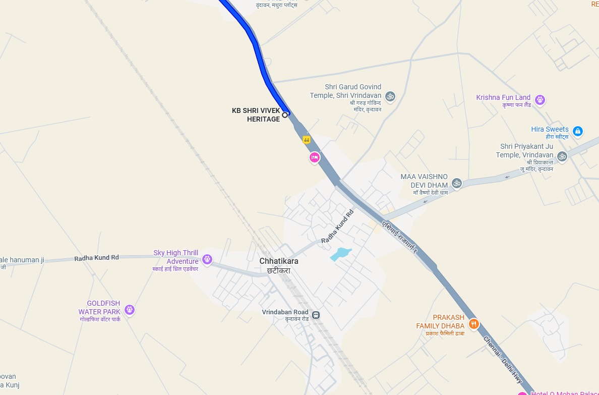 Nearest Destination Map